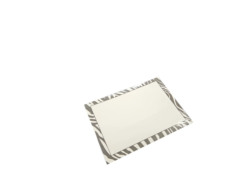 Sticky Notes - Zebra Pattern