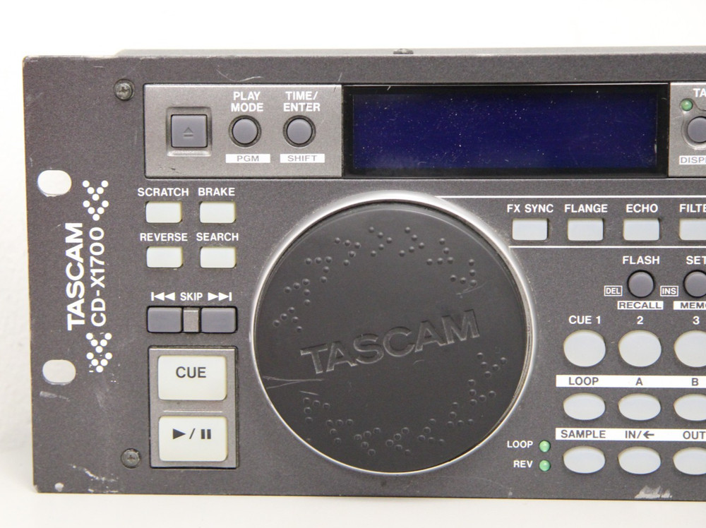 Tascam CD-X1700 Rack Mount Control Head Unit