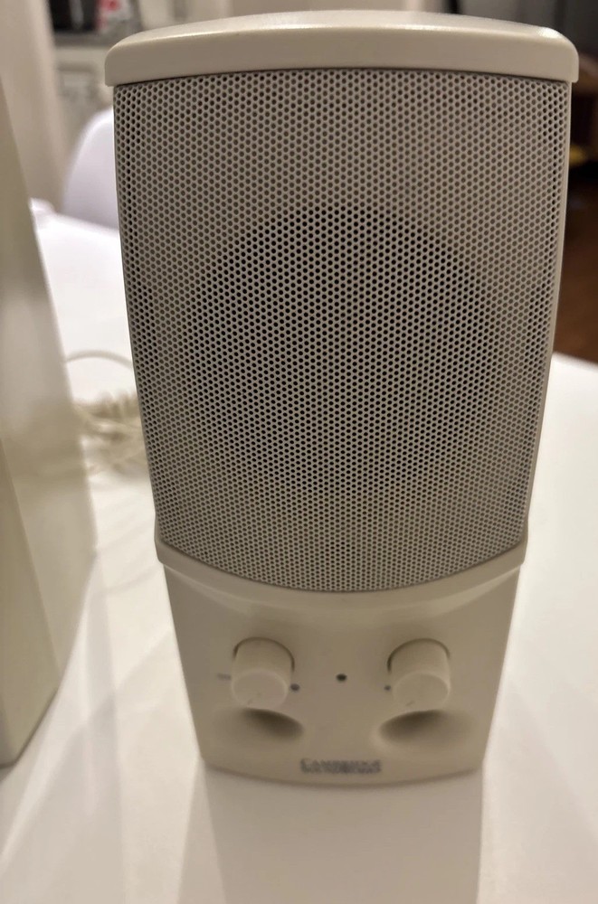 Cambridge SoundWorks SBS52 Multimedia Computer Speaker System Desktop PC Working