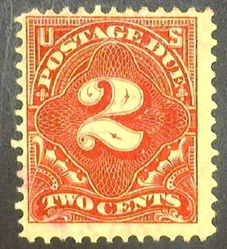 US Sc #J46 - 1910 - 2c Postage Due - Fine - MH