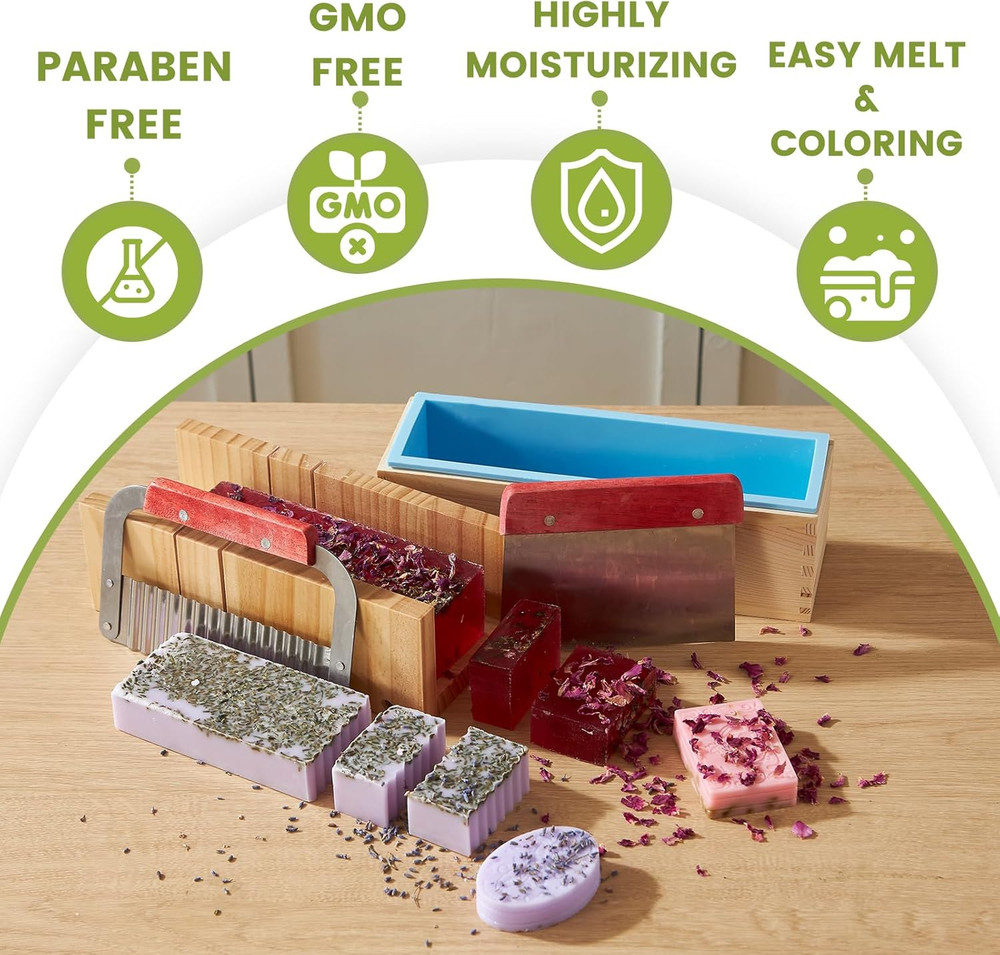 Deluxe Soap Making Kit for Soap Making, DIY Soaps Making Full Set Kits Includes