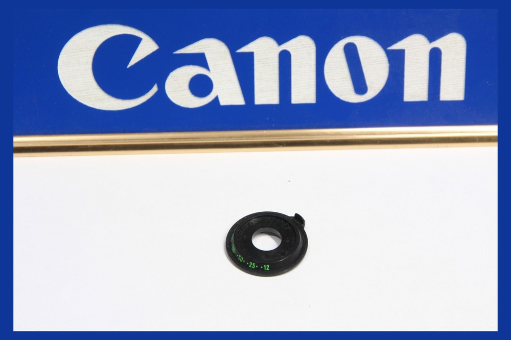 210830 CANON AE-1 PROGRAM ASA ISO DIAL REPAIR PART USED