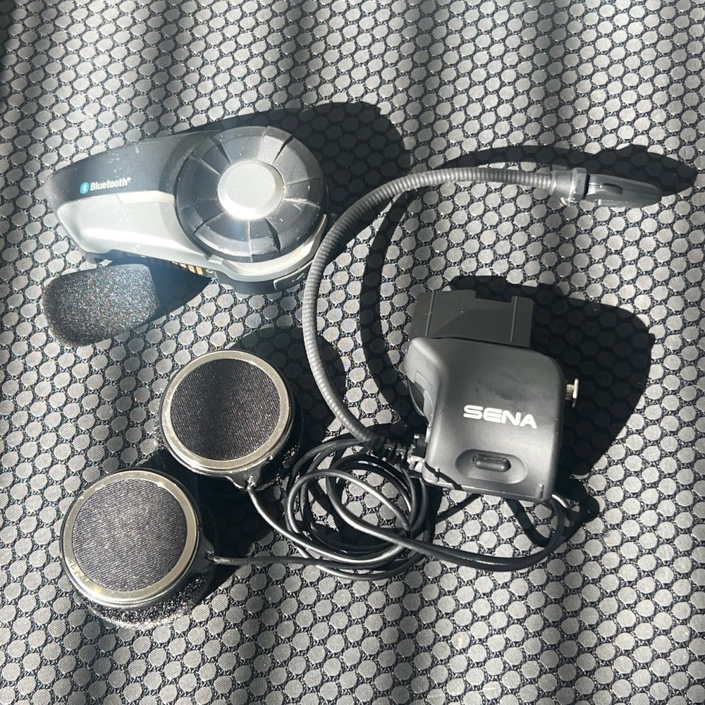 Sena 20S Motorcycle Bluetooth Headset Communication System Module Speakers Dual