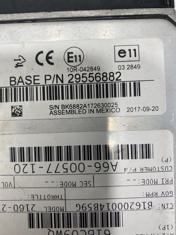 Allison Transmission Control Module 29556882 (357-10321)