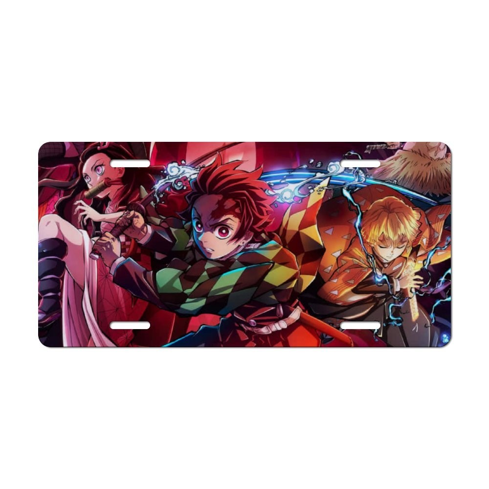 Personalized Customized US License Plate Demon Slayer Front License Plate