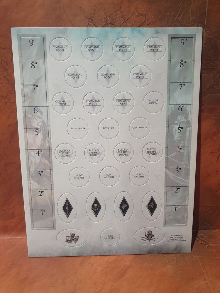 Age Of Sigmar. Tokens/ Command Point Counters.