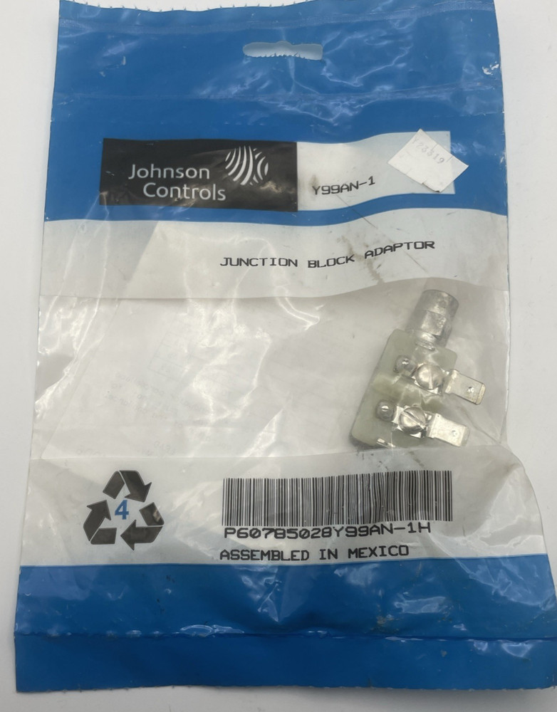 Johnson Control Y99AN-1 Junction Block Adapter