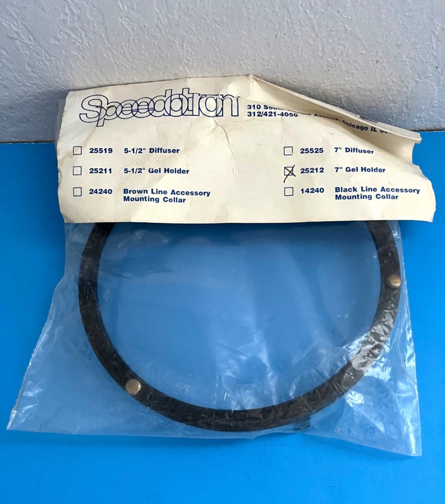 NEW Speedotron 7" Gel Filter Holder #25212