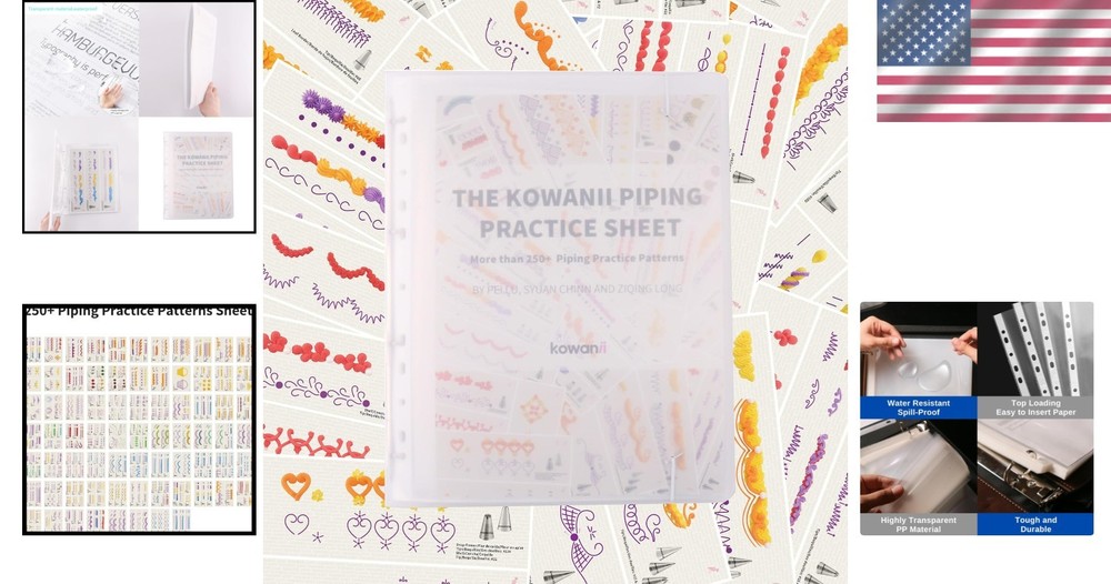 250+ Pattern Waterproof Practice Sheets