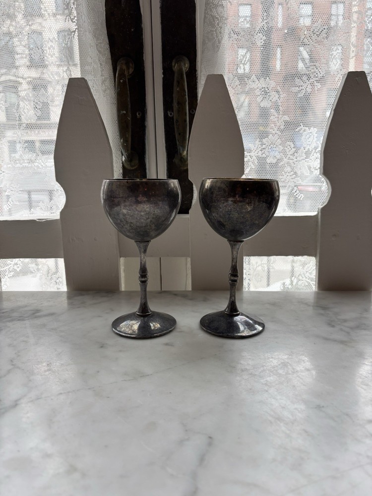 Silver Antique Cups 31pc