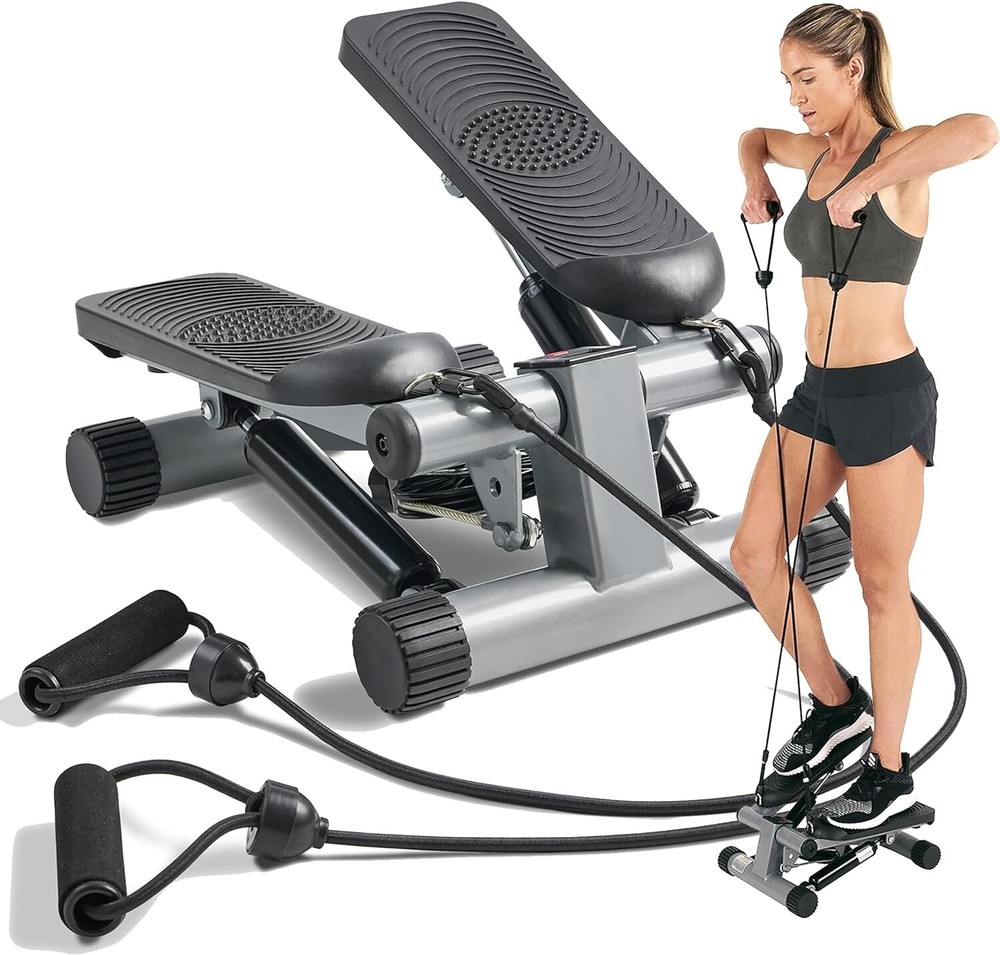 High-Resistance Cardio Stepper with Adjustable Intensity and Quiet Operation