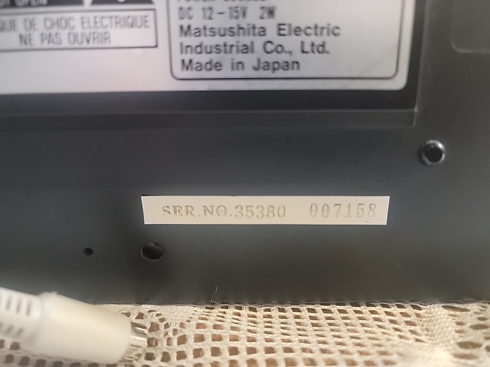 Panasonic SF-630 Automatic Turntable Record Player Tested Made In Japan