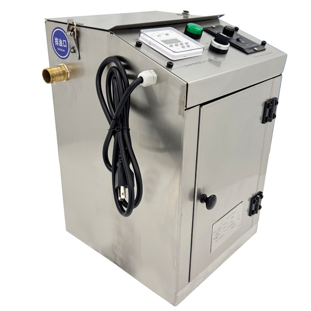 Oil Water Separator Industrial Machine Tool Coolant Purification System 110V