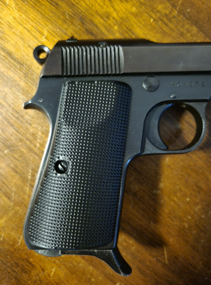 Beretta 1934 Grips Stipple Pattern (3D printed black)
