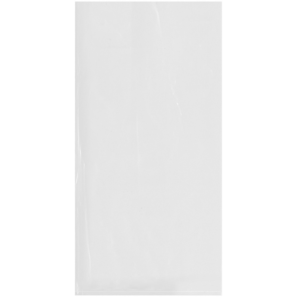 Plymor 9" x 18", 4 Mil Flat Open Clear Plastic Poly Bags