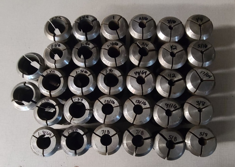 VARIETY SIZE #22D ROUND COLLETS