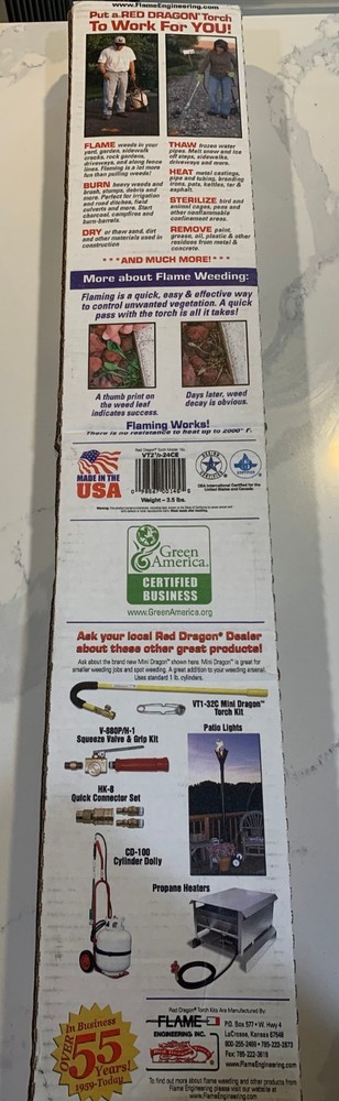 Red Dragon Propane Torch Kit VT21/2-24CE
