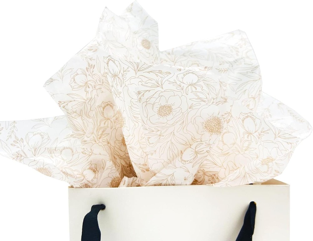 - 40 sheets - - beautifully designed printed tissue paper for