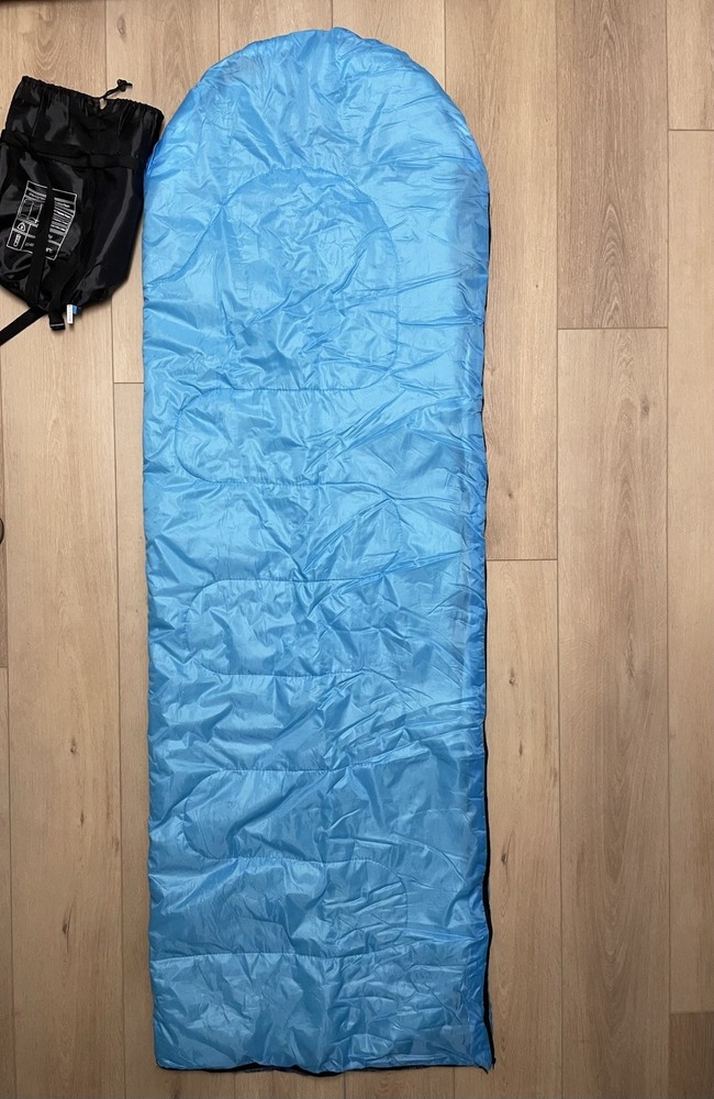 Lamberia Backpacking Lightweight Compact Camping Sleeping Bag Blue