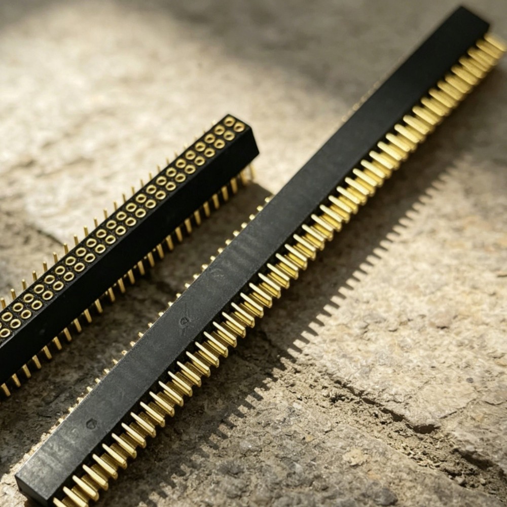 1.27mm Spacing Pin Header for Prototyping, Electronics Repair, Engineers