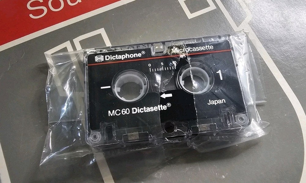 Dictaphone 3710 Microcassette Desktop Voice Processor Exectalk Complete System