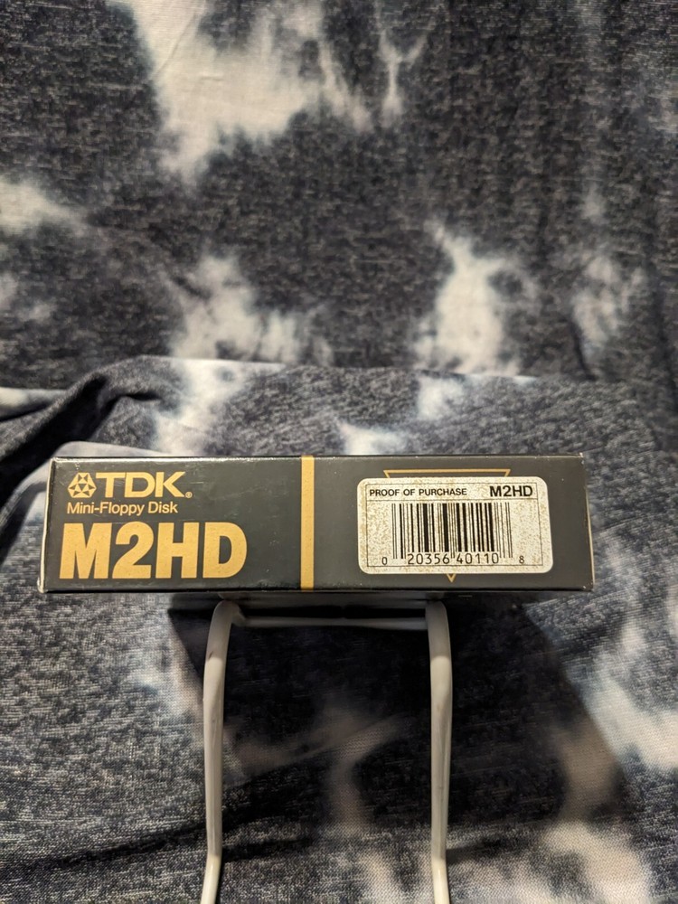 TDK Mini Floppy Disk M2HD double Sided High Density 10 Disk In Sealed Box