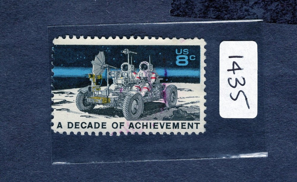 1971 Stamp #1435 Lunar Rover Used