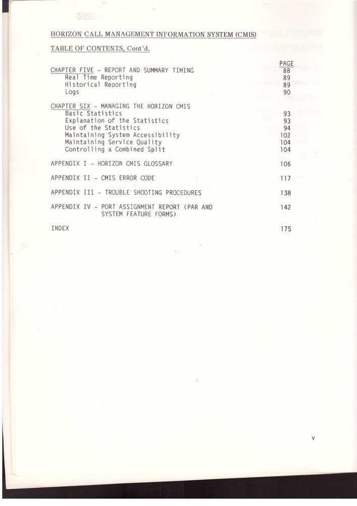 AT&T Horizon System Admin Manual. Soft cover. (X-219)