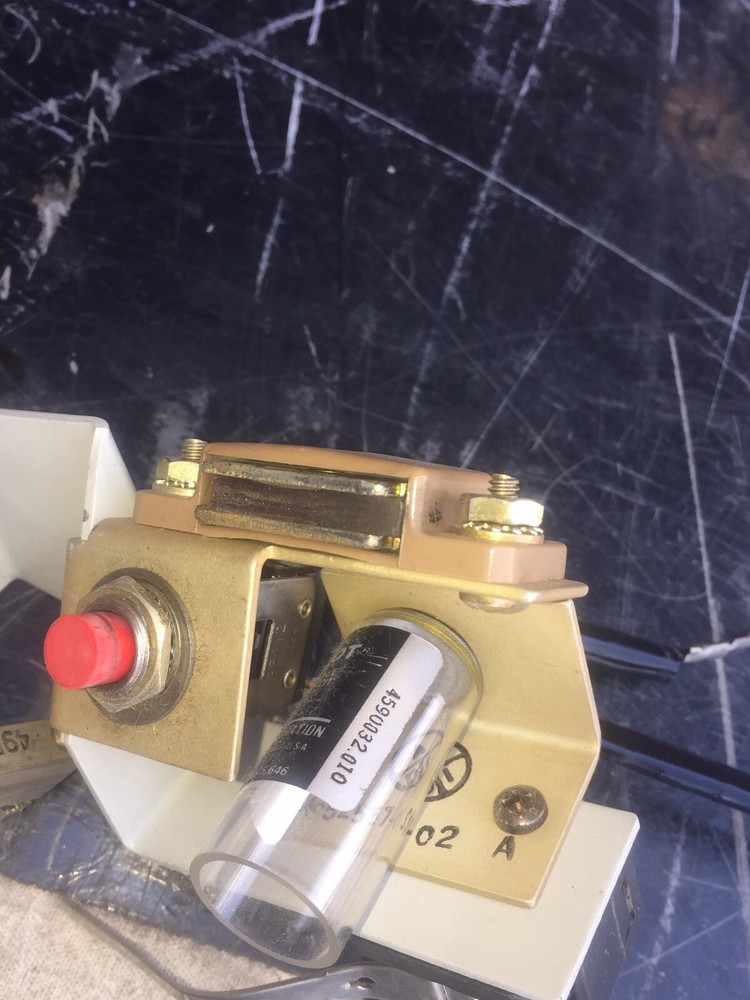 AMPEX MM1200 “End Of Tape” Switch - Latch -Bracket - Dashpot / Multiple Assy