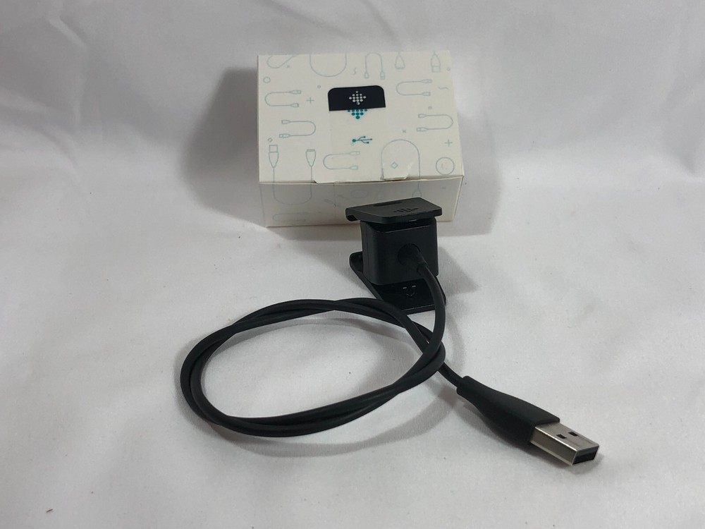ORIGINAL OEM FITBIT CHARGE 2 CHARGING CABLE ~ FOR FITBIT CHARGE 2 ~ USED, GC