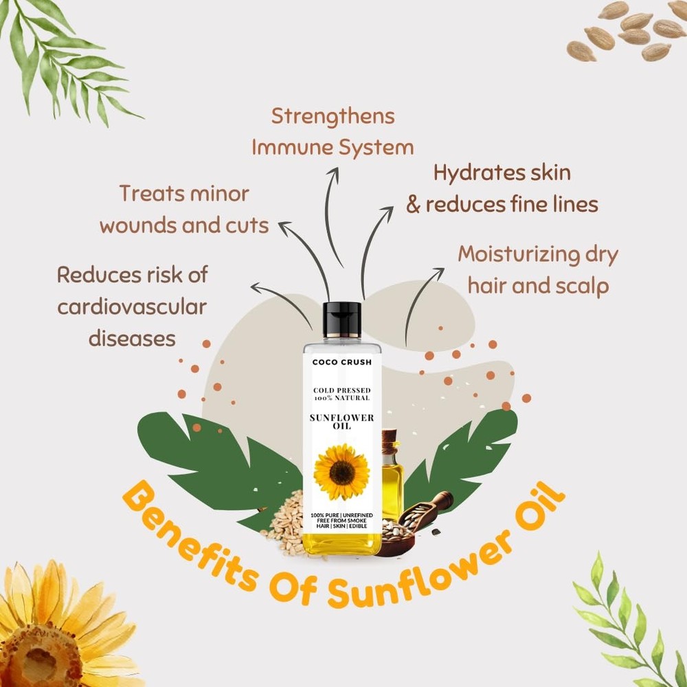 Coco Crush Sunflower Oil 200ml