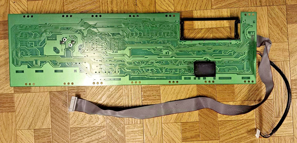 KURZWEIL KEYBOARD PC88 MAIN CONTROL PANEL PCB ASSEMBLY , 331052, 121052 REV A1