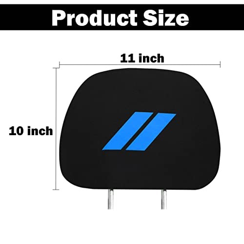 Headrest Covers for Dodge Charger Challenger Durango Accessories Bule Trim