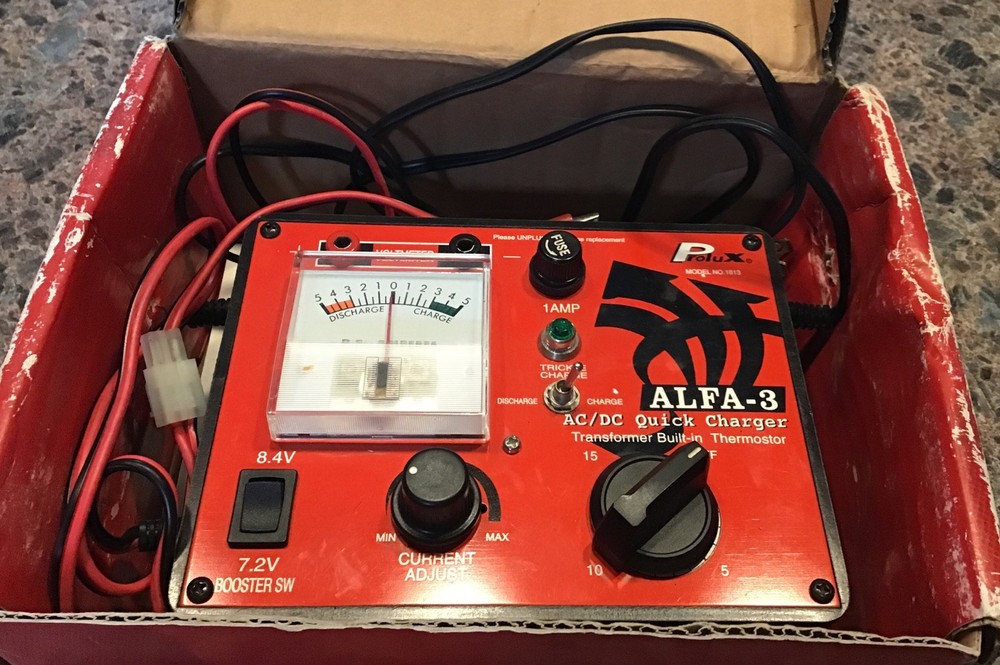 ALFA3 7.2/8.4V AC/DC QUICK CHARGER MODEL#1813