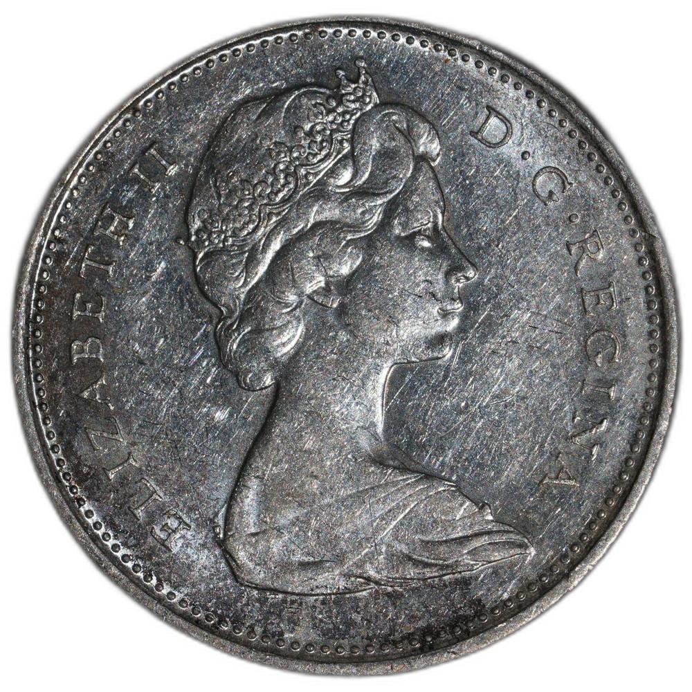Canada - 25 Cents - 1968 - KM#62a - Item #2 - Silver .500