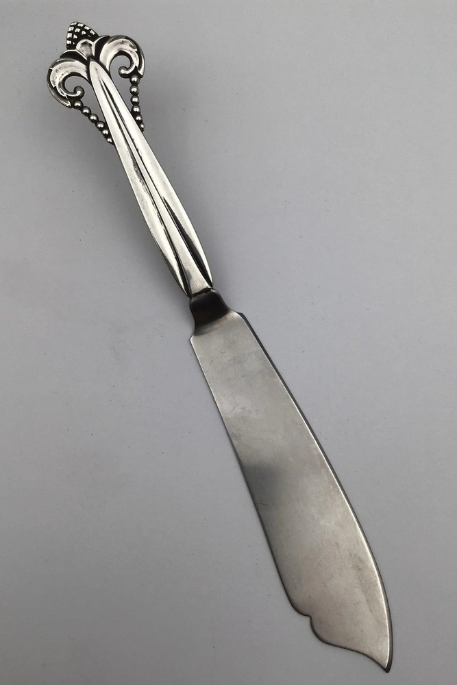 Danish Silver Cake Knife