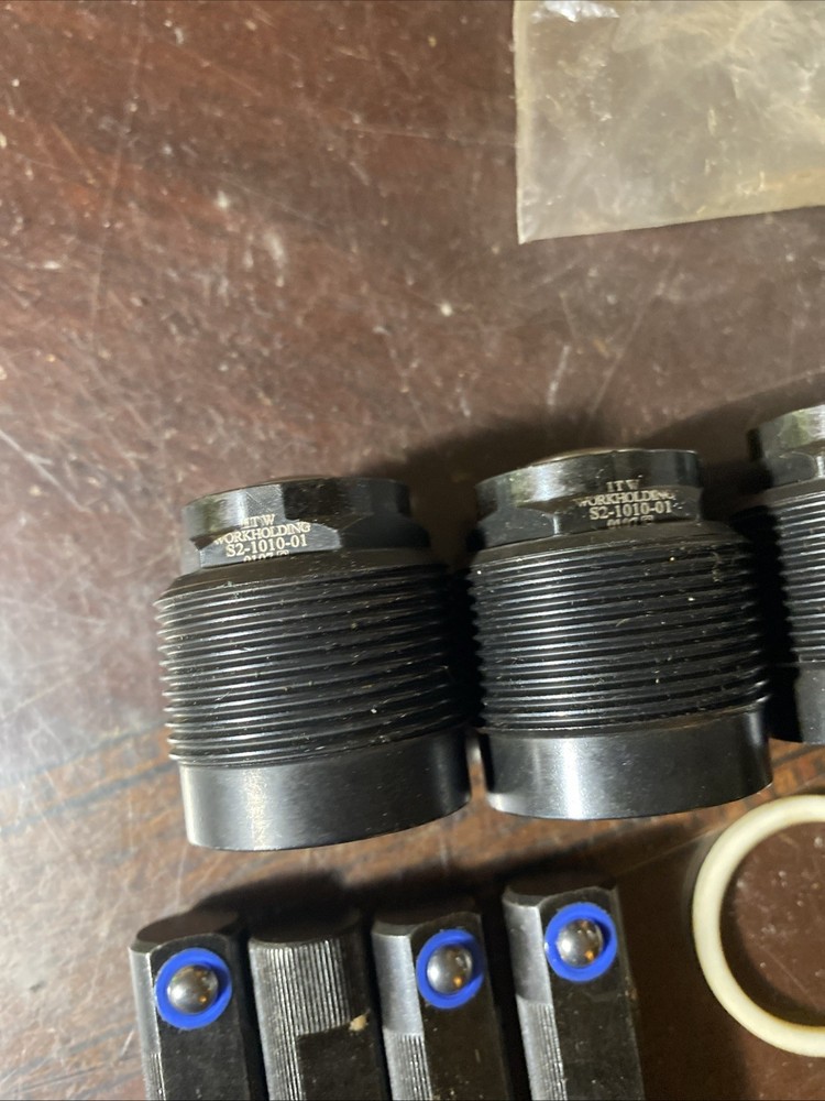 Qty.4 Roemheld Threaded Body’s S2-1010-01 + Extras (M47)