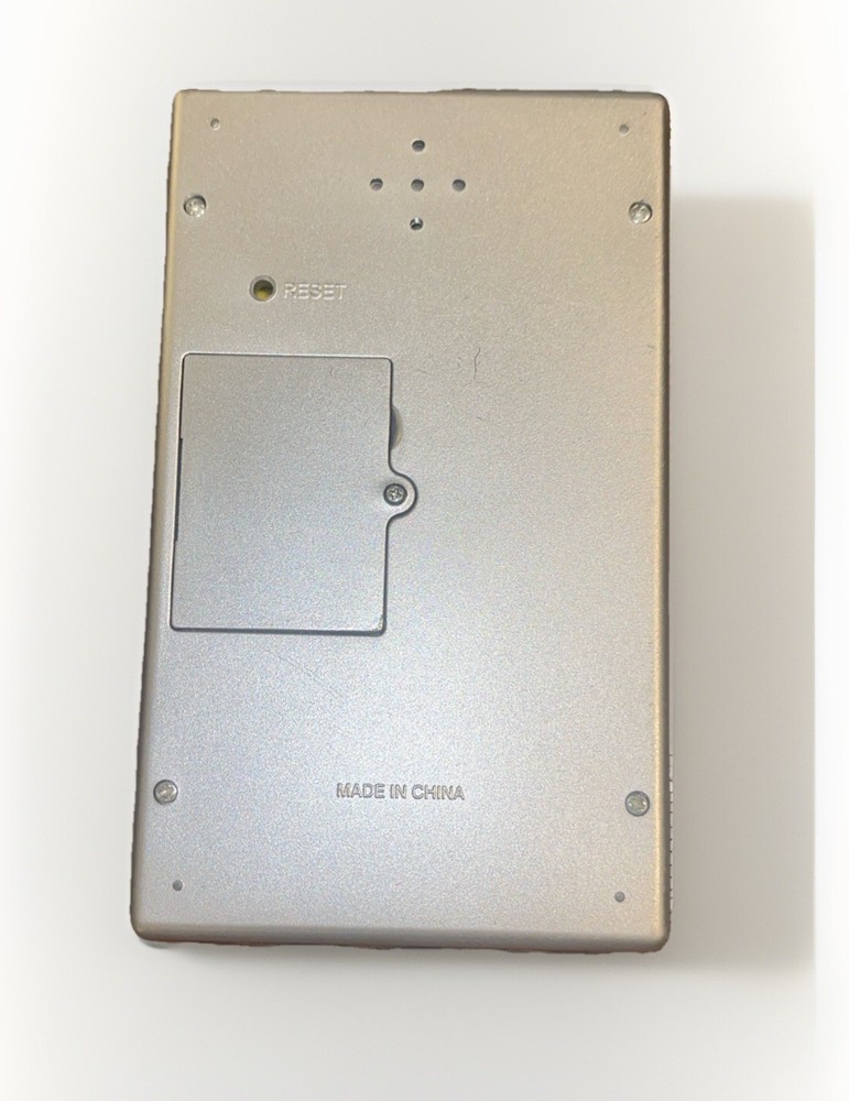 Sudoku Handheld Electronic Clue Recall Last Game Tested