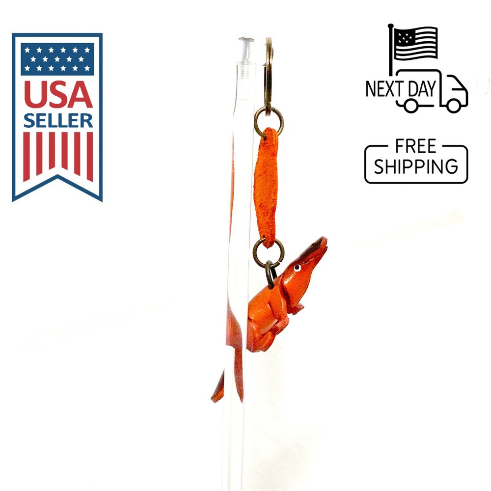 Platypus Handmade Leather Keyring
