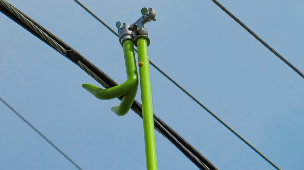 Madi Double Header Aluminum Universal Hot Stick Tool Attachment