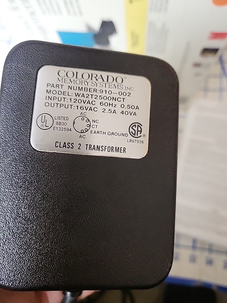 Colorado Trakker 350 External Parallel Port Backup System IBM