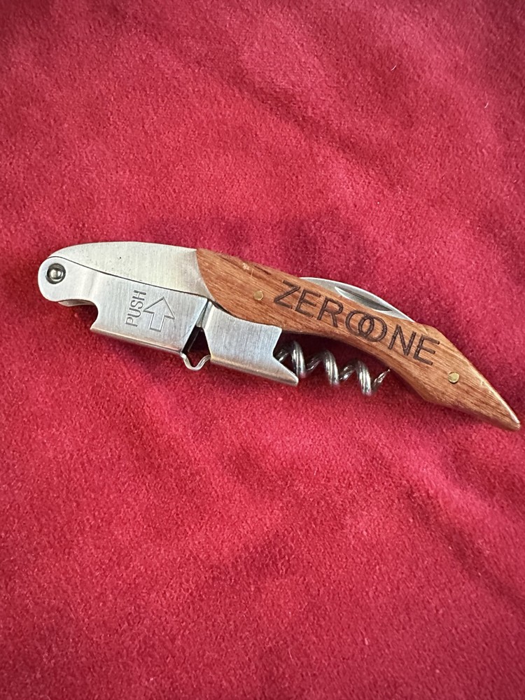 Hicoup style Zeroone Quality Waiters Corkscrew Wine Key Opener