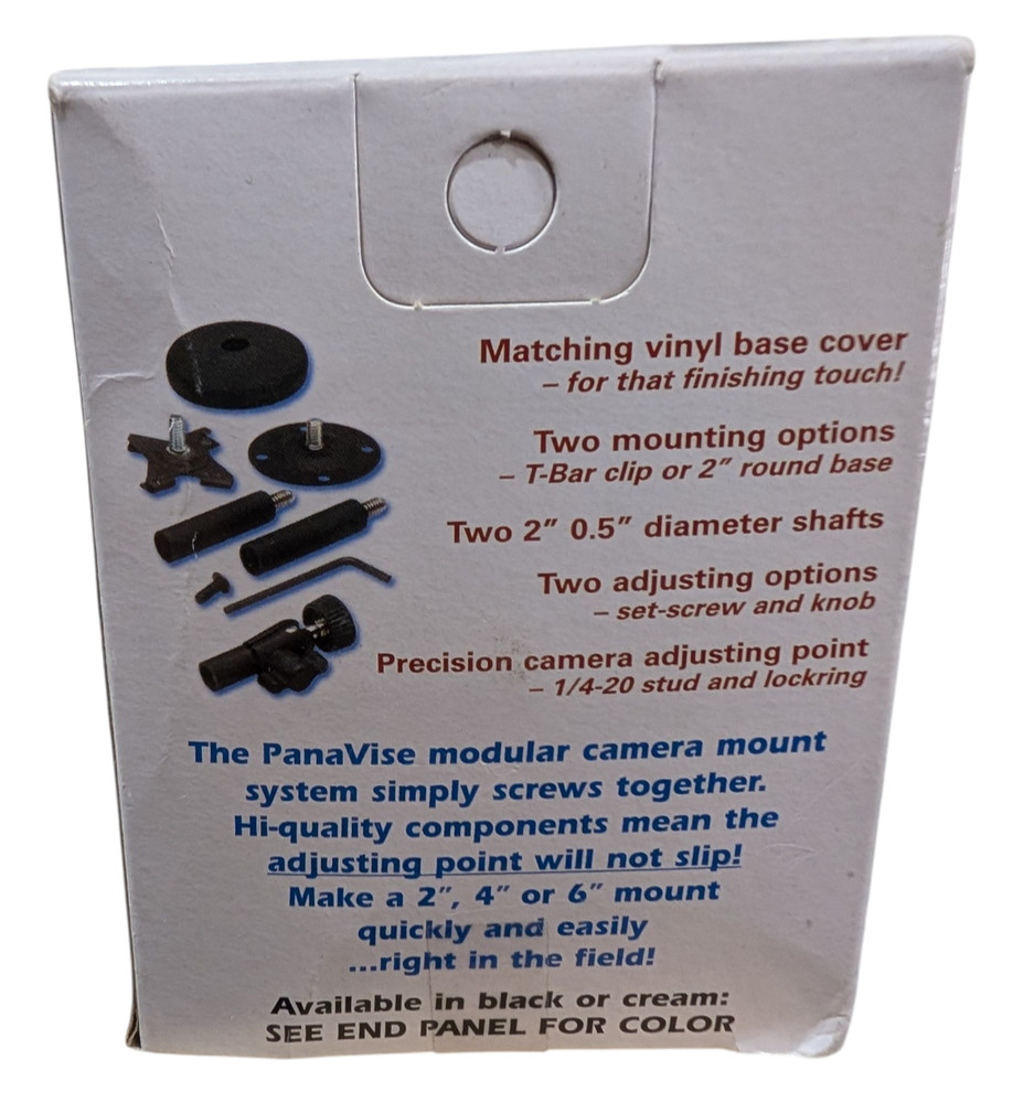 PanaVise 845-246 Black, Deluxe Micro Mount