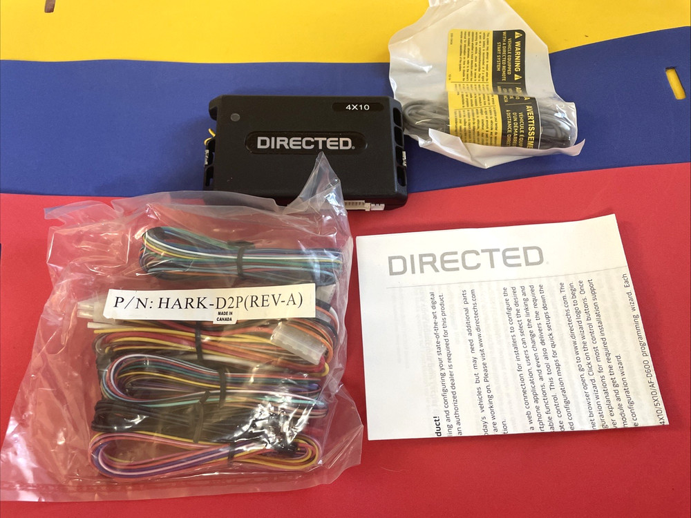 4X10 DIRECTED ELECTRONIC ELECTRONICS REMOTE START MODULE -OPEN BOX