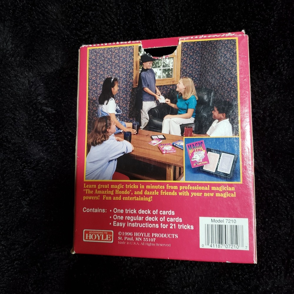 Hoyle Magic II 21 More Card Tricks 1996 COMPLETE