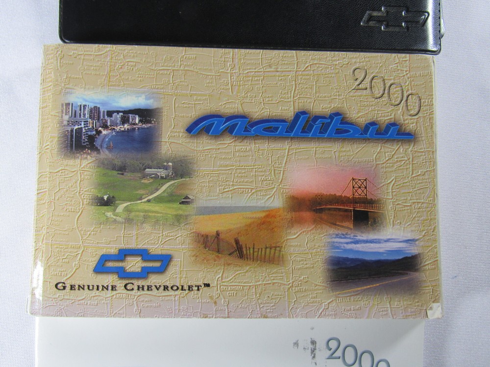 2000 Chevrolet Malibu Owners Manual Book