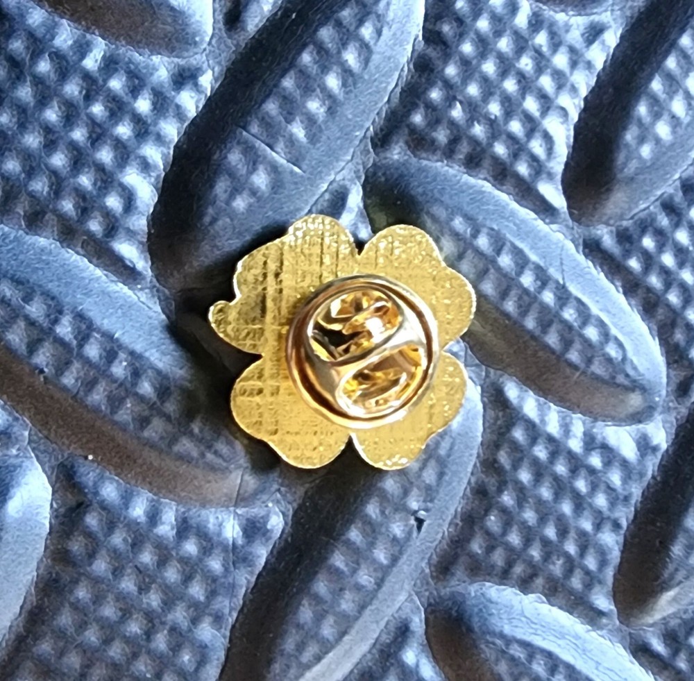Shamrock / Four Leaf Clover Lapel or Hat Pin - St. Patrick
