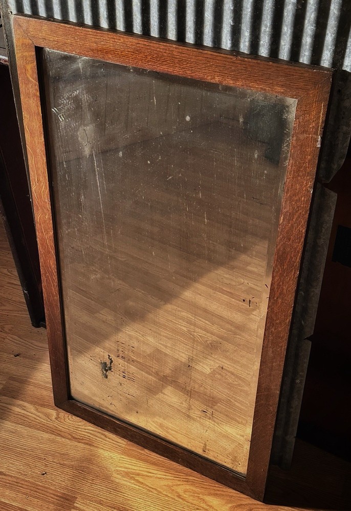 Antique Mission Style Mirror
