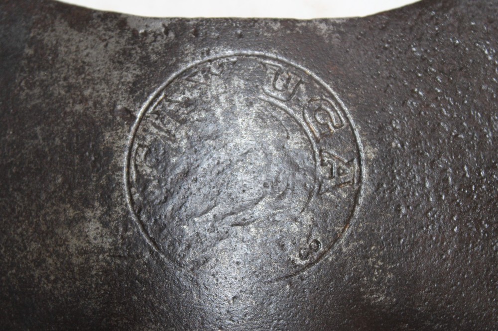 Vintage CAYUGA Double Bit Axe Head