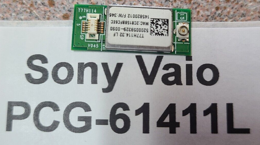 Genuine Sony VAIO 14" PCG-61411L BlueTooth Module Board \